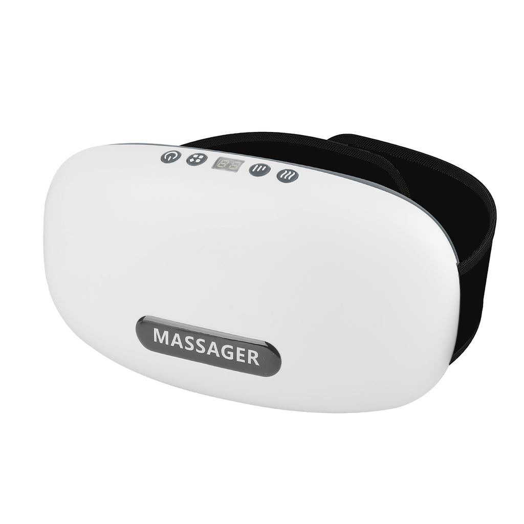 1Pc Abdominal Massager Anti Cellulite Remover Machine Electric Stomach Tummy Massager Automatic Bian Stone Kneading Massager With 5 Modes 3 Heat 3 Speeds 3 Timers For Belly Flattening Indigestion Stom - SYVELYA LABS