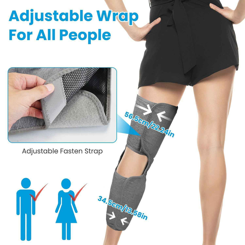 Cordless Heating Air Compression Knee Massager