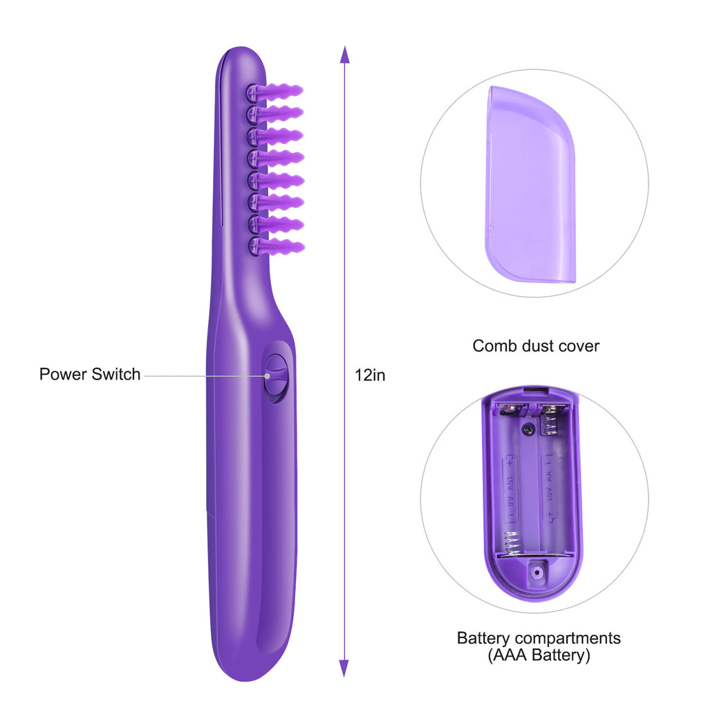 Electric Detangling Scalp Massaging Hair Brush