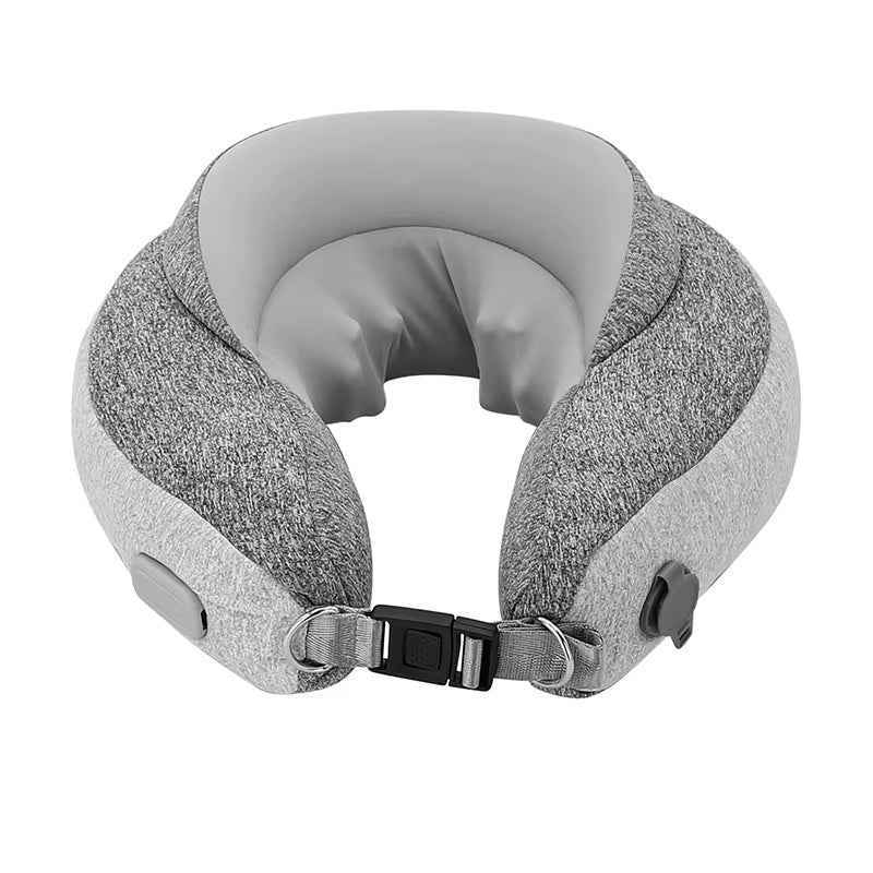 Electric U Shape Shiatsu Kneading Portable Neck Massage Pillow