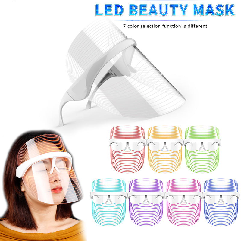 7 Colors LED Light Therapy Skin Rejuvenation Mask