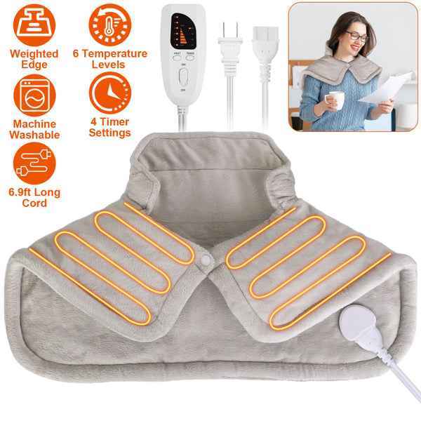 Electric Neck and Shoulder Heating Pad