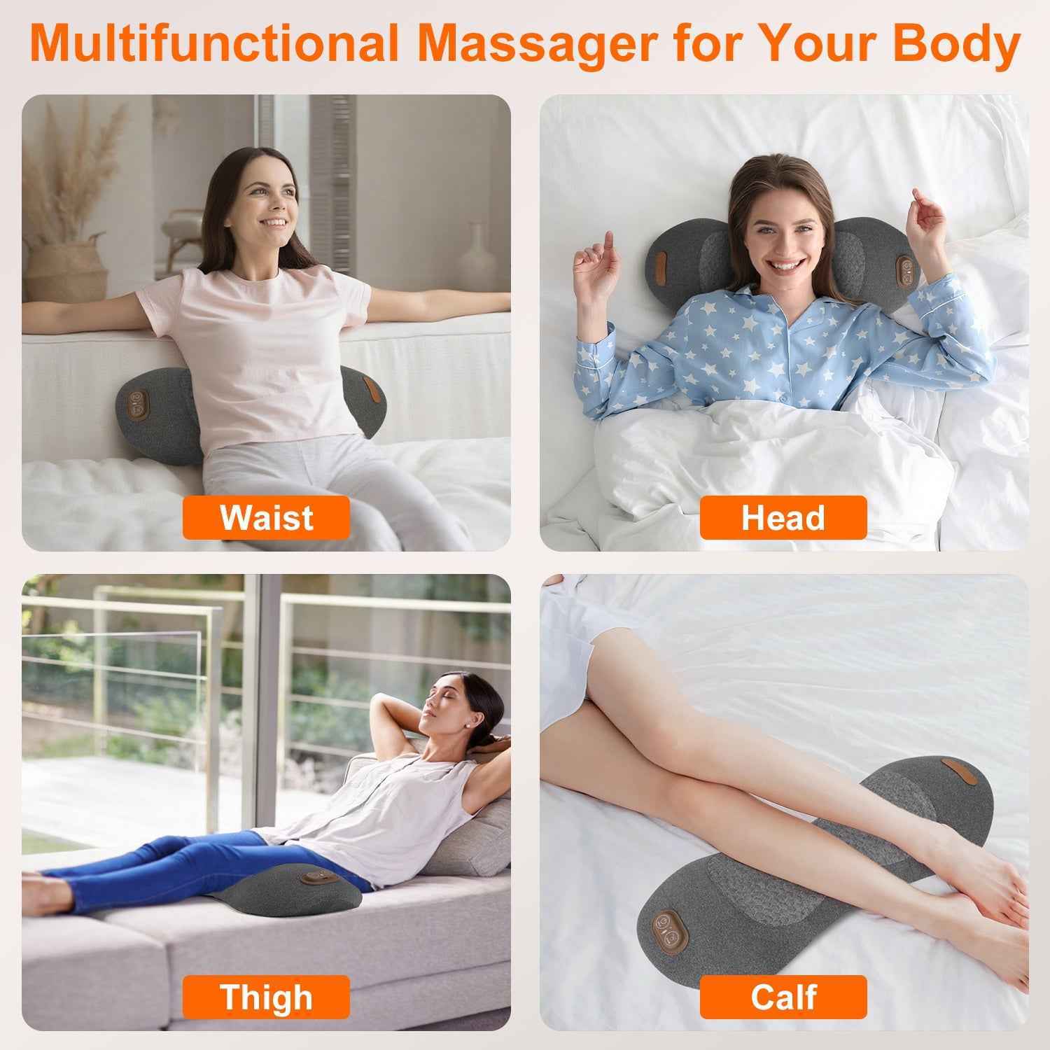 3 In 1 Electric Heating Lumbar Massager