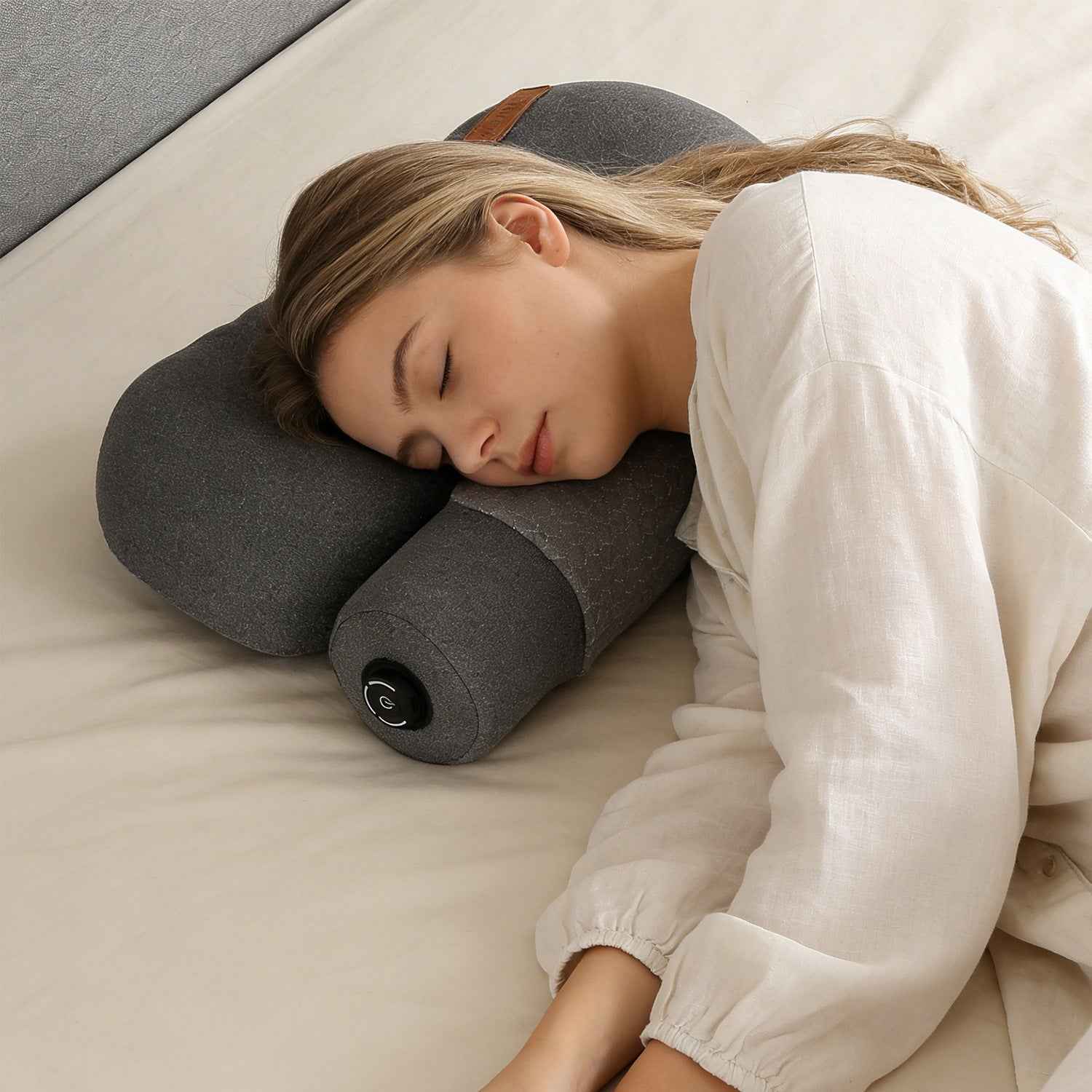 USB Heated Memory Foam Cervical Pillow