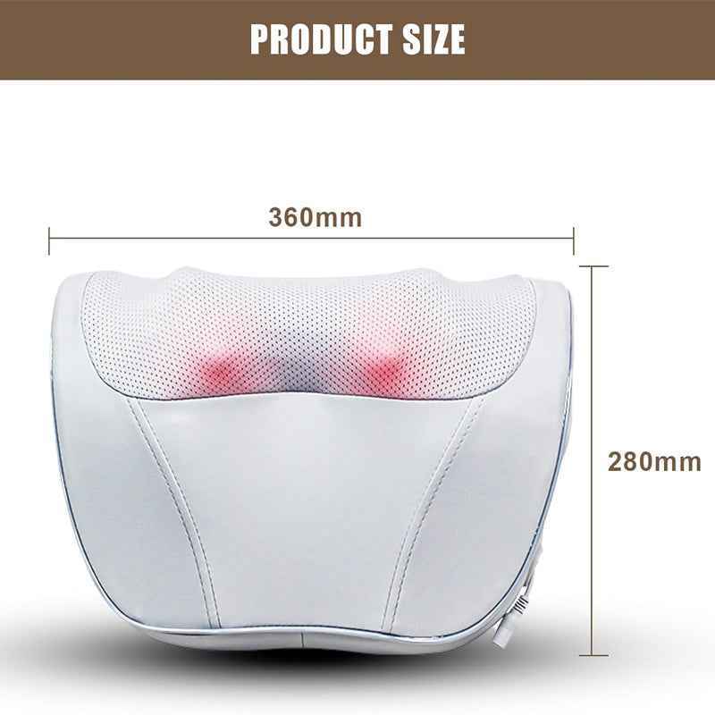 Multifunctional Heating Shiatsu Massage Pillow