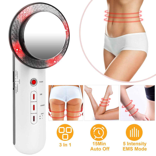 3 In 1 EMS Infrared Fat Burning Ultrasonic Body Shaping Massager