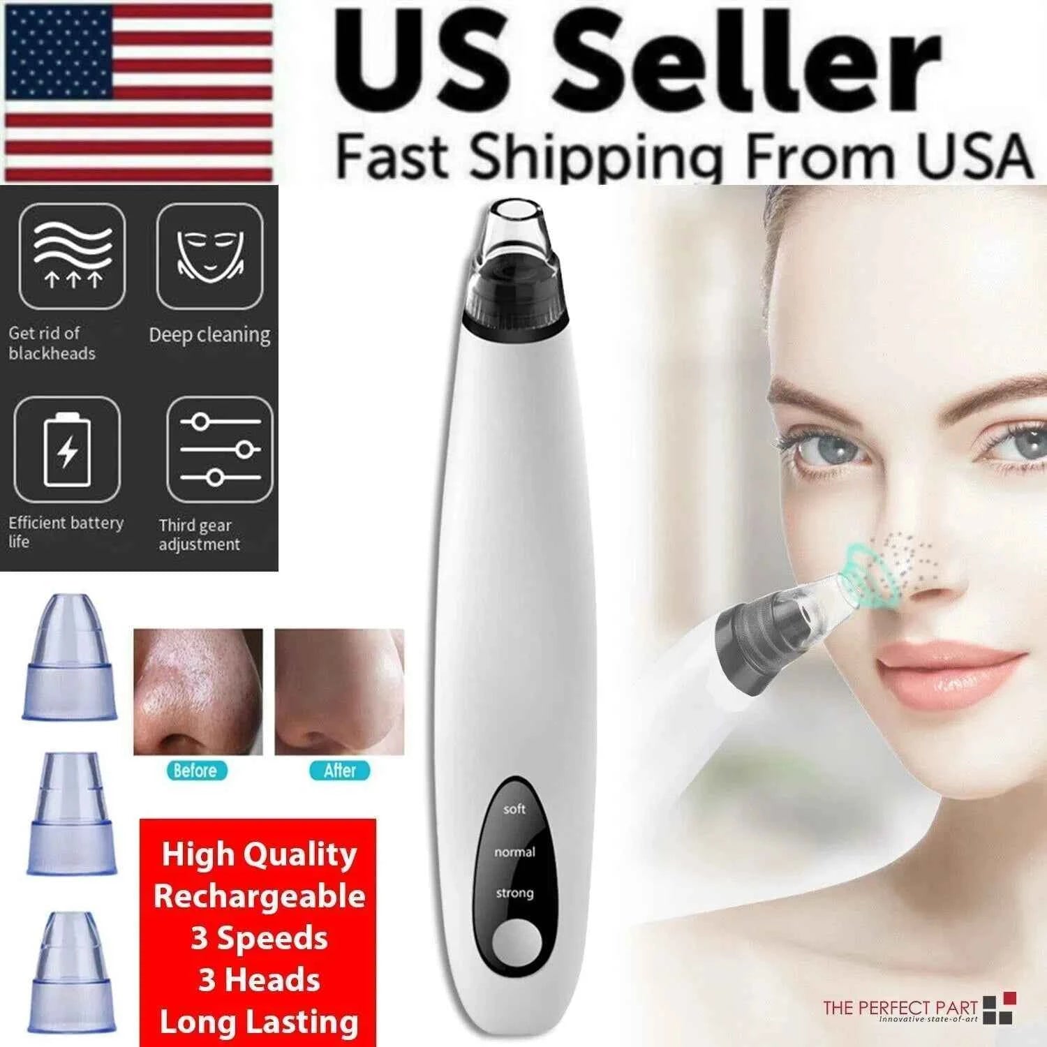 Electric Pore Vacuum Suction Blackhead Remover