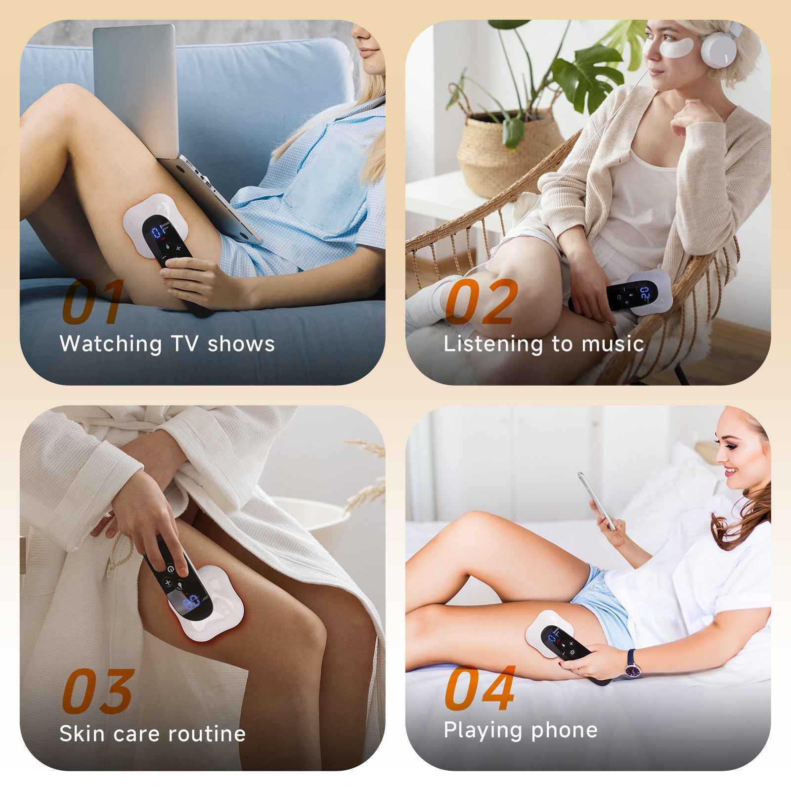 Electronic Anti Cellulite Massager Device