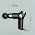 Portable Deep Tissue Massage Gun - Type-C Fast Charging Muscle Relaxer - SYVELYA LABS