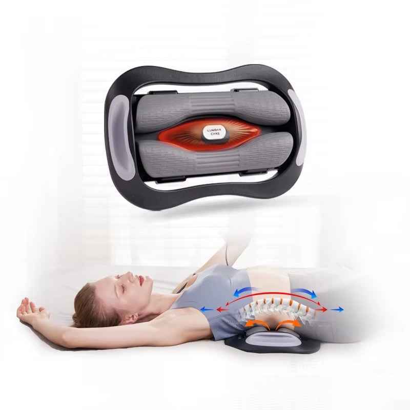 Electric Multi-Frequency Vibration and Heating Lumbar Traction Device
