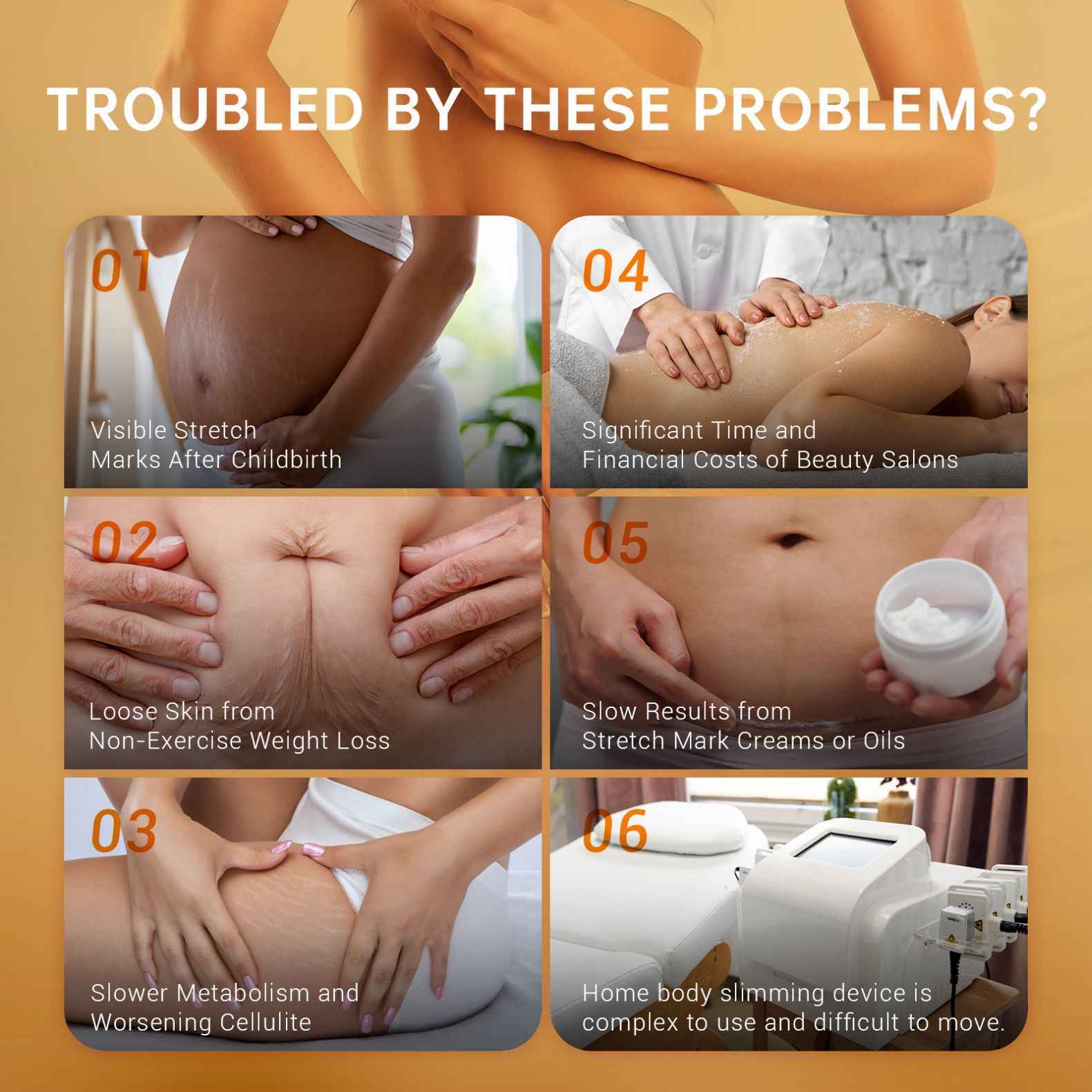 Electronic Anti Cellulite Massager Device