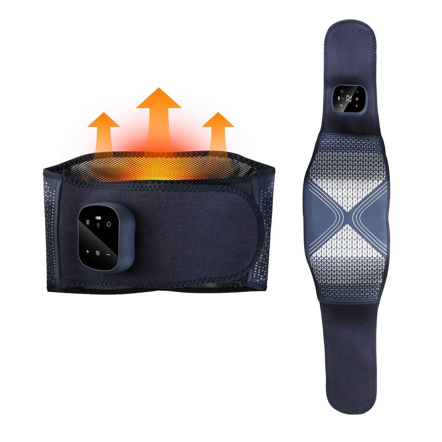 Wireless Air Compression Vibration Heating Lombar Massager