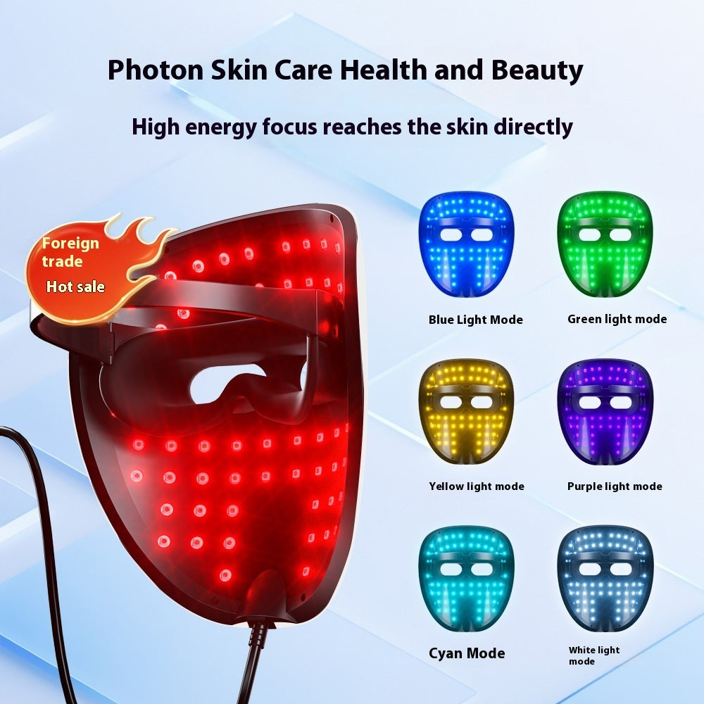 Rechargeable LED Light Beauty Face Mask