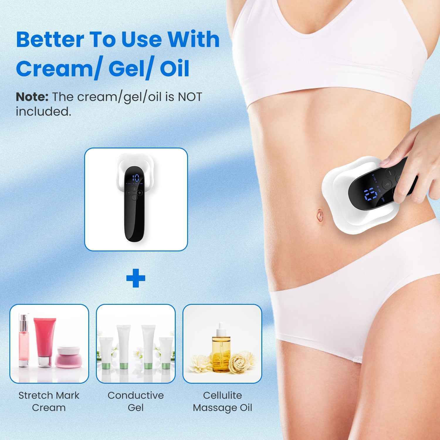 Cordless Body Shaping Anti Cellulite Heating Massager