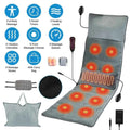 Full Body Electric Massage Mat with Heat and Vibrations