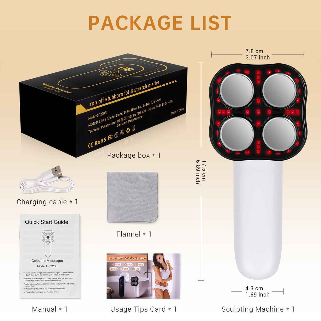 Electronic Anti Cellulite Massager Device