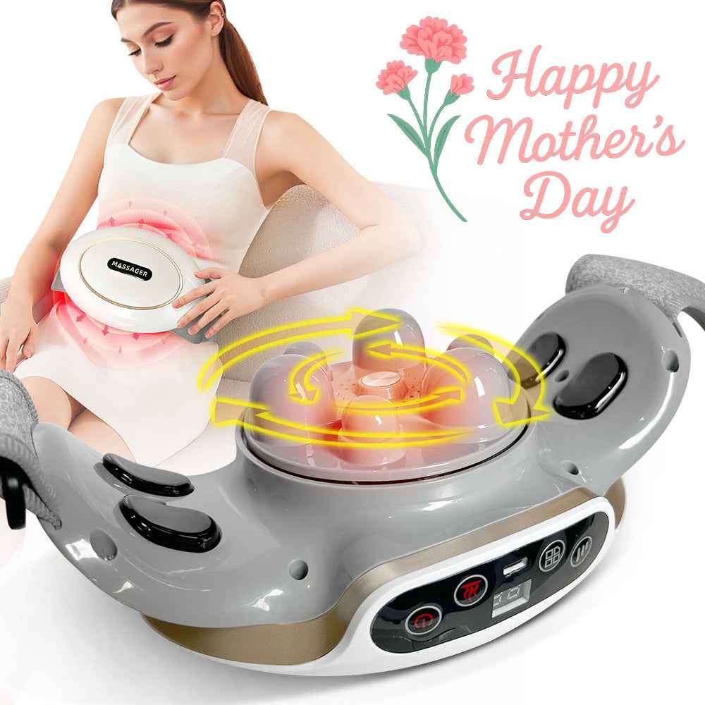Electric Kneading And Heating Abdominal Massager Belt - SYVELYA LABS
