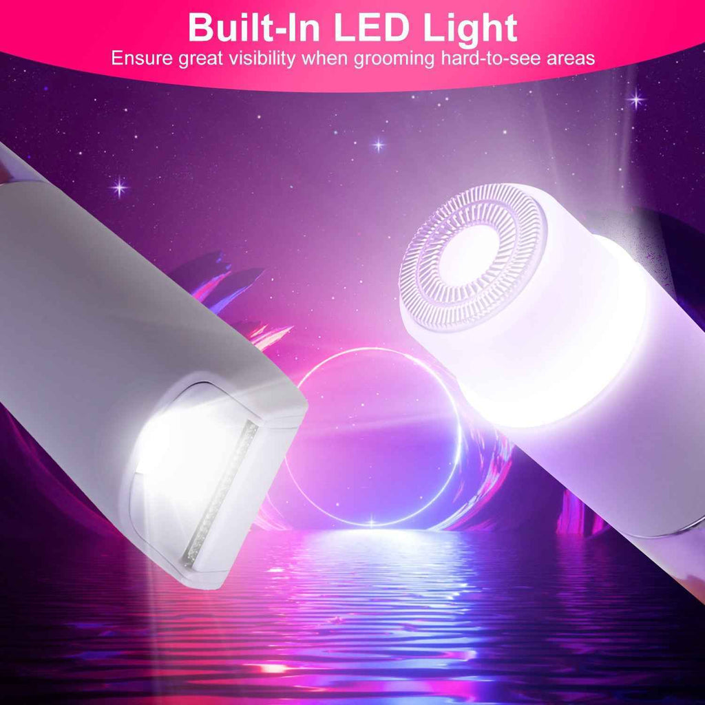 Rechargeable 2 In 1 Wireless Electric Dual Head Trimmer for Women