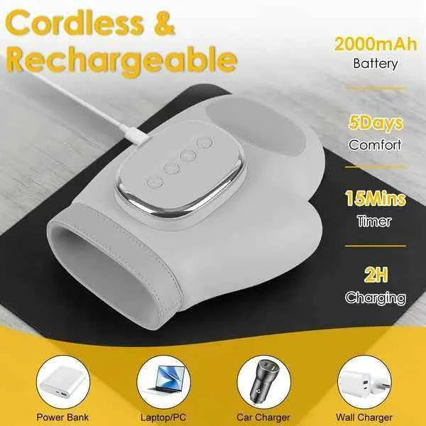 Cordless Arthritis Hand Massager Compression Glove