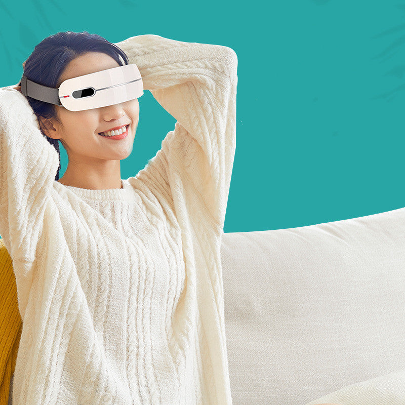 Smart Vibrating Compress Eye Massager Mask