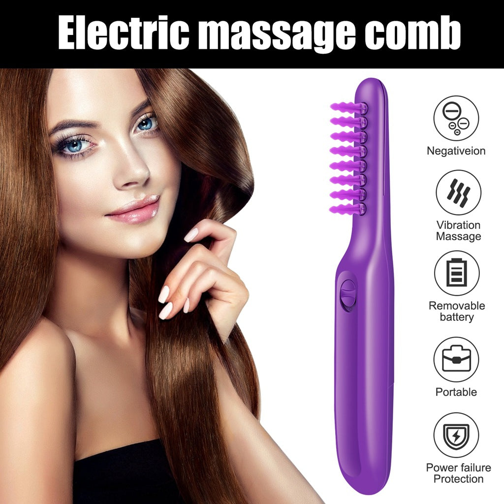 Electric Detangling Scalp Massaging Hair Brush