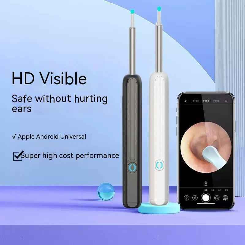 Wireless Smart HD Ear Pick with Luminous Endoscope