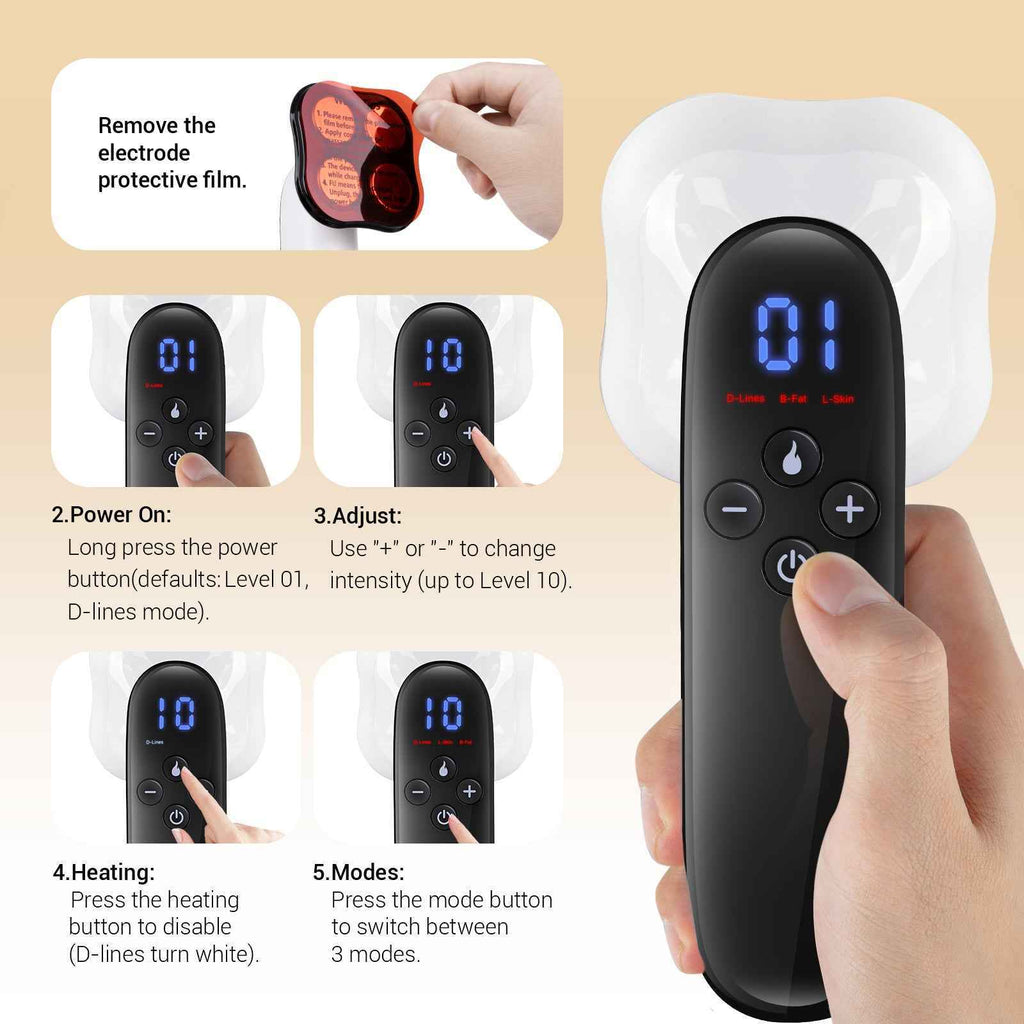 Electronic Anti Cellulite Massager Device