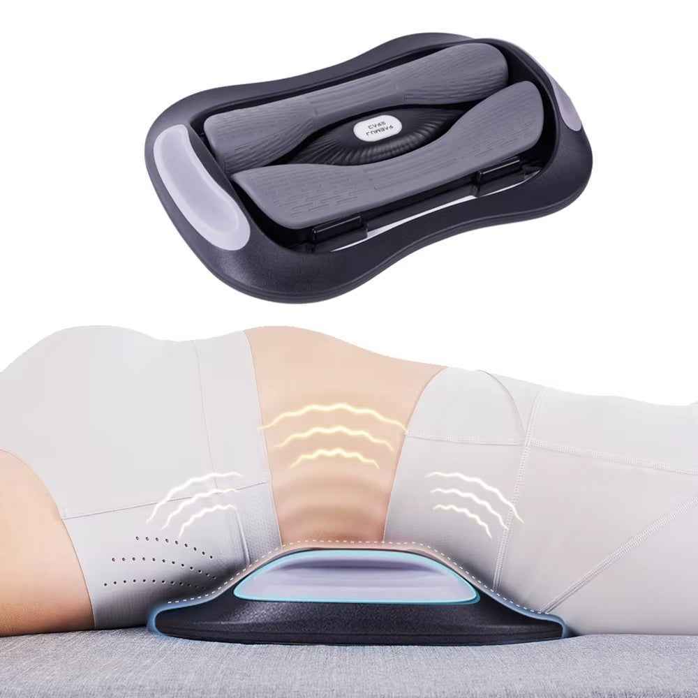Electric Multi-Frequency Vibration and Heating Lumbar Traction Device