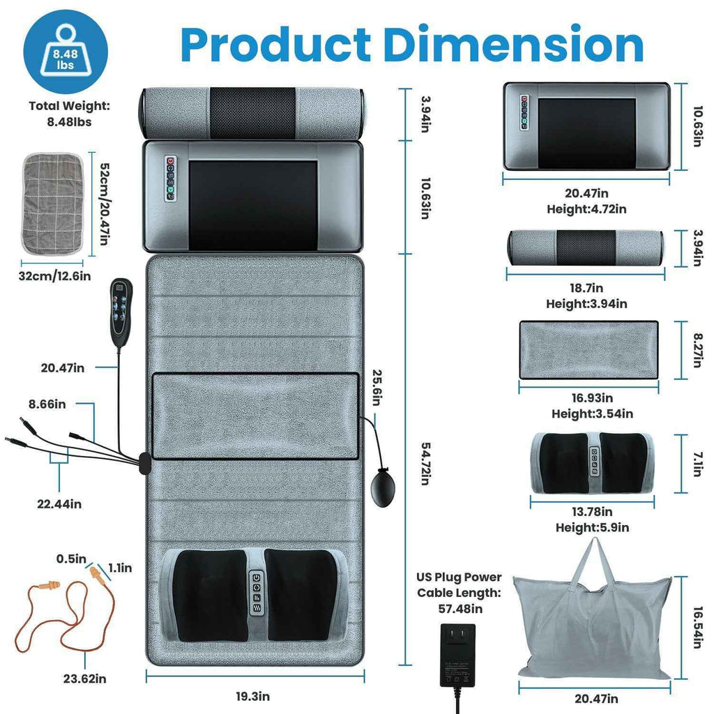 Advanced Full Body Electric Massage Mat