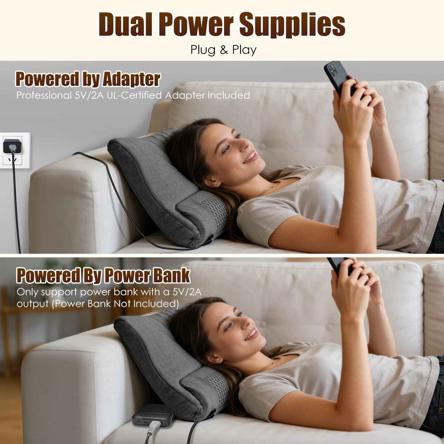 Ergonomic Neck Massager Pillow