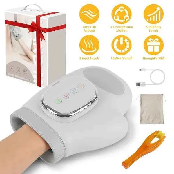 Cordless Arthritis Hand Massager Compression Glove