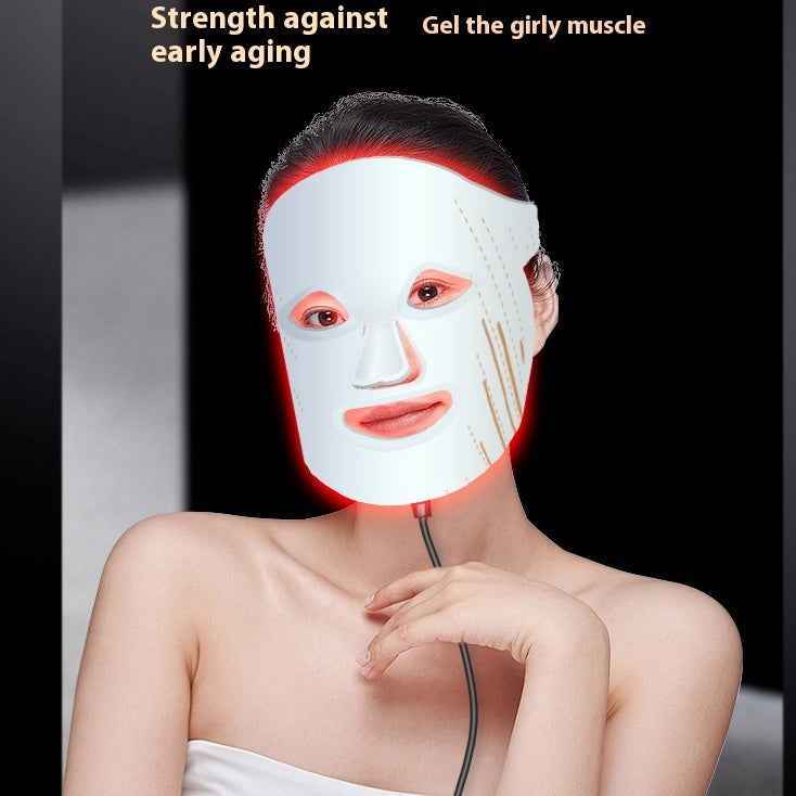 Silicone LED Photon Skin Rejuvenation Beauty Mask