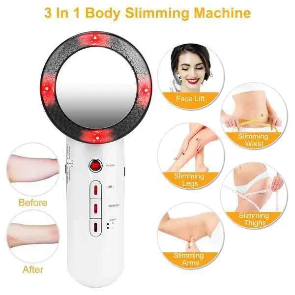 3 In 1 Multifunctional Ultrasonic Body Shaping Toning Device